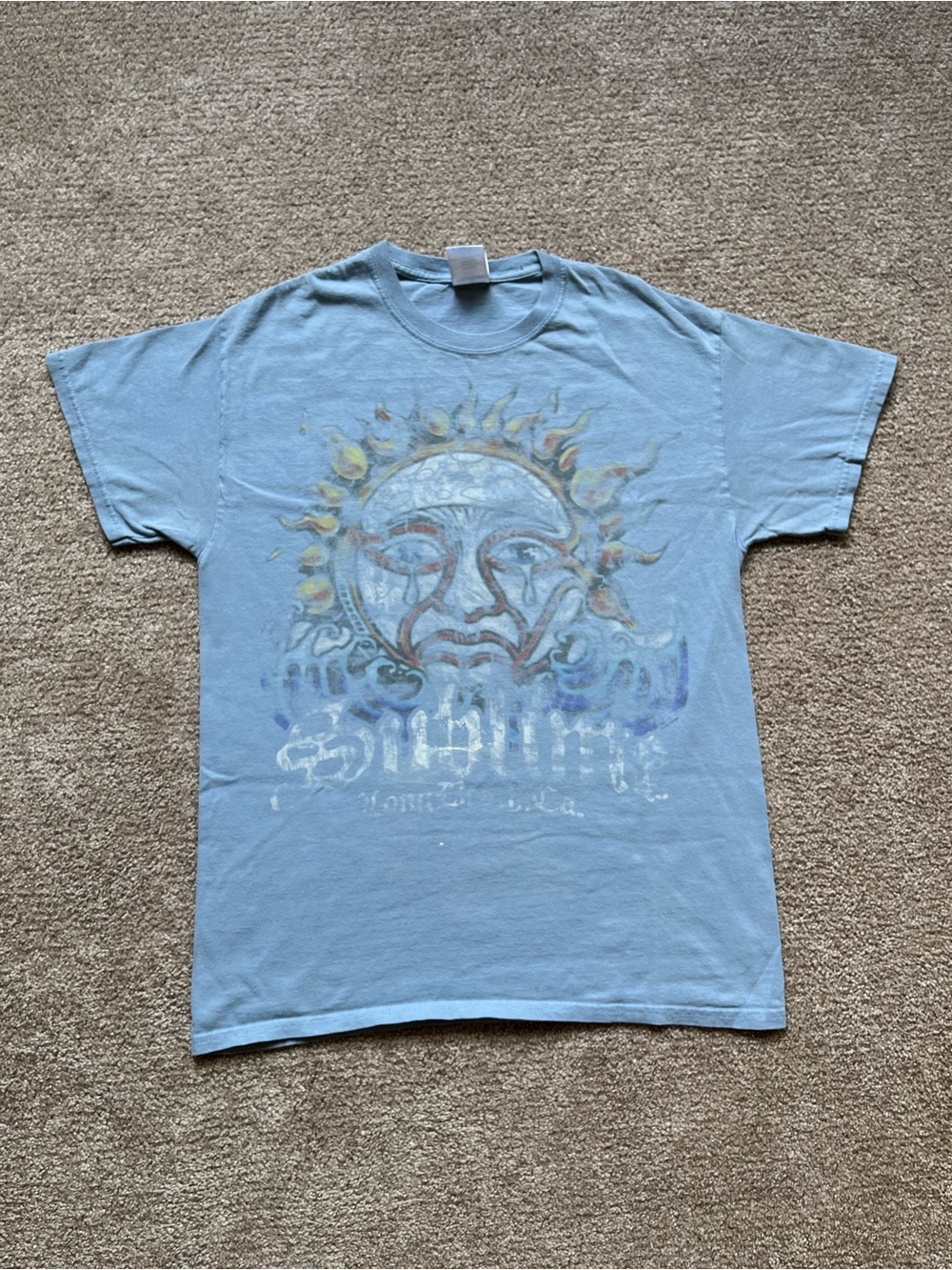 VTG 00’s / Y2K Sublime 40oz. To Freedom Faded Blue Band Tee
